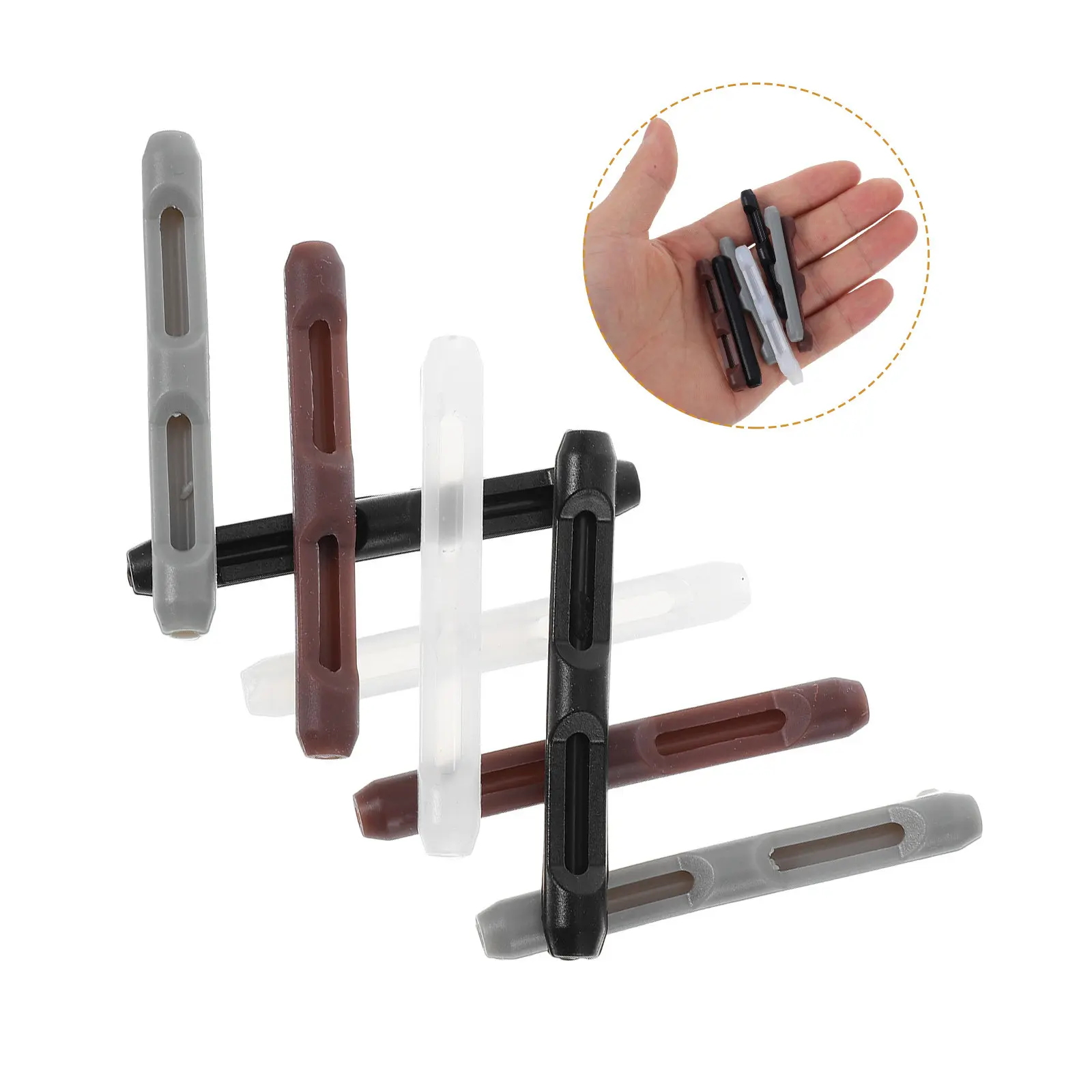 4 пары силиконовых накладок на дужки очков: противоскользящие, комфортные, для солнцезащитных и обычных очков
4 пары силиконовых накладок на дужки очков: противоскользящие, комфортные, для солнцезащитных и обычных очков