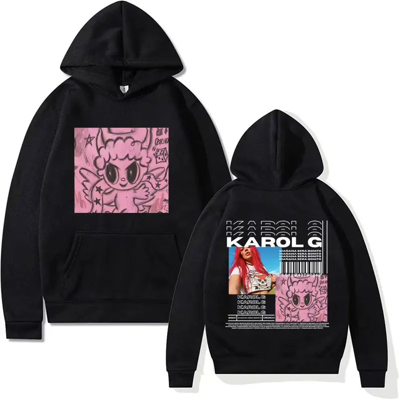 Limited Singer Karol G Album Cover Hoodie for Men Women High Quality Vintage Sweatshirt Hip Hop Fashion Kawaii Hooded Streetwear
Limited Singer Karol G Album Cover Hoodie for Men Women High Quality Vintage Sweatshirt Hip Hop Fashion Kawaii Hooded Streetwear