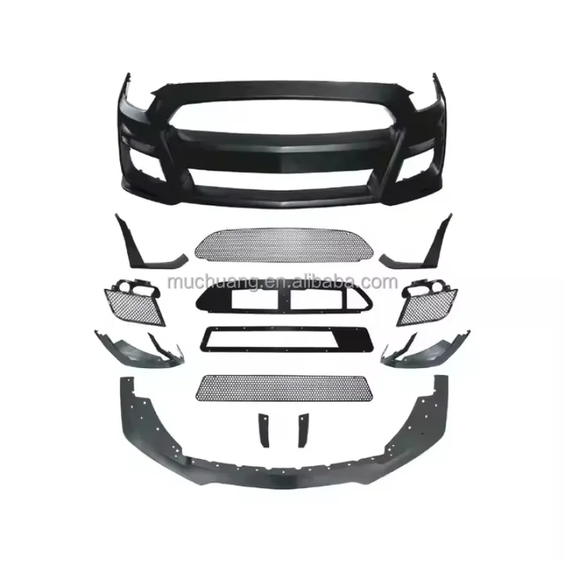 ZAIQU High Quality New 2015-2017 for For/d Mustang GT500 Upgrade Bumper Kit Shelby Look Auto Bumpers in ABS Material for Mustang
ZAIQU High Quality New 2015-2017 for For/d Mustang GT500 Upgrade Bumper Kit Shelby Look Auto Bumpers in ABS Material for Mustang