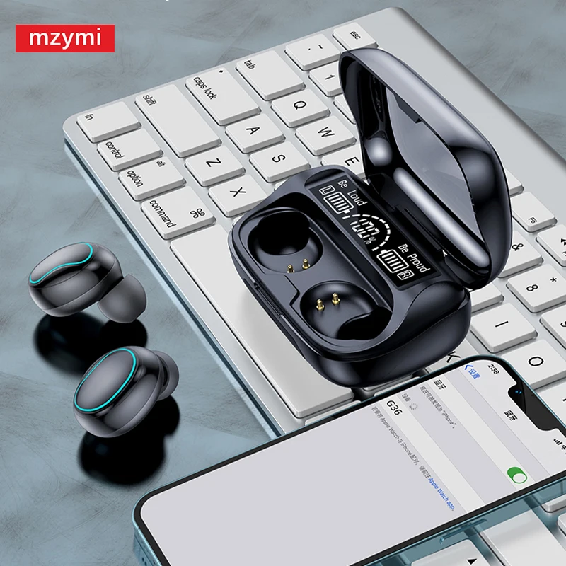 mzymi G36 Bluetooth 5.3 Headphones HiFi Sound TWS Sports Earphones Wireless Earbuds LED Display Waterproof Headset For XIAOMI
mzymi G36 Bluetooth 5.3 Headphones HiFi Sound TWS Sports Earphones Wireless Earbuds LED Display Waterproof Headset For XIAOMI