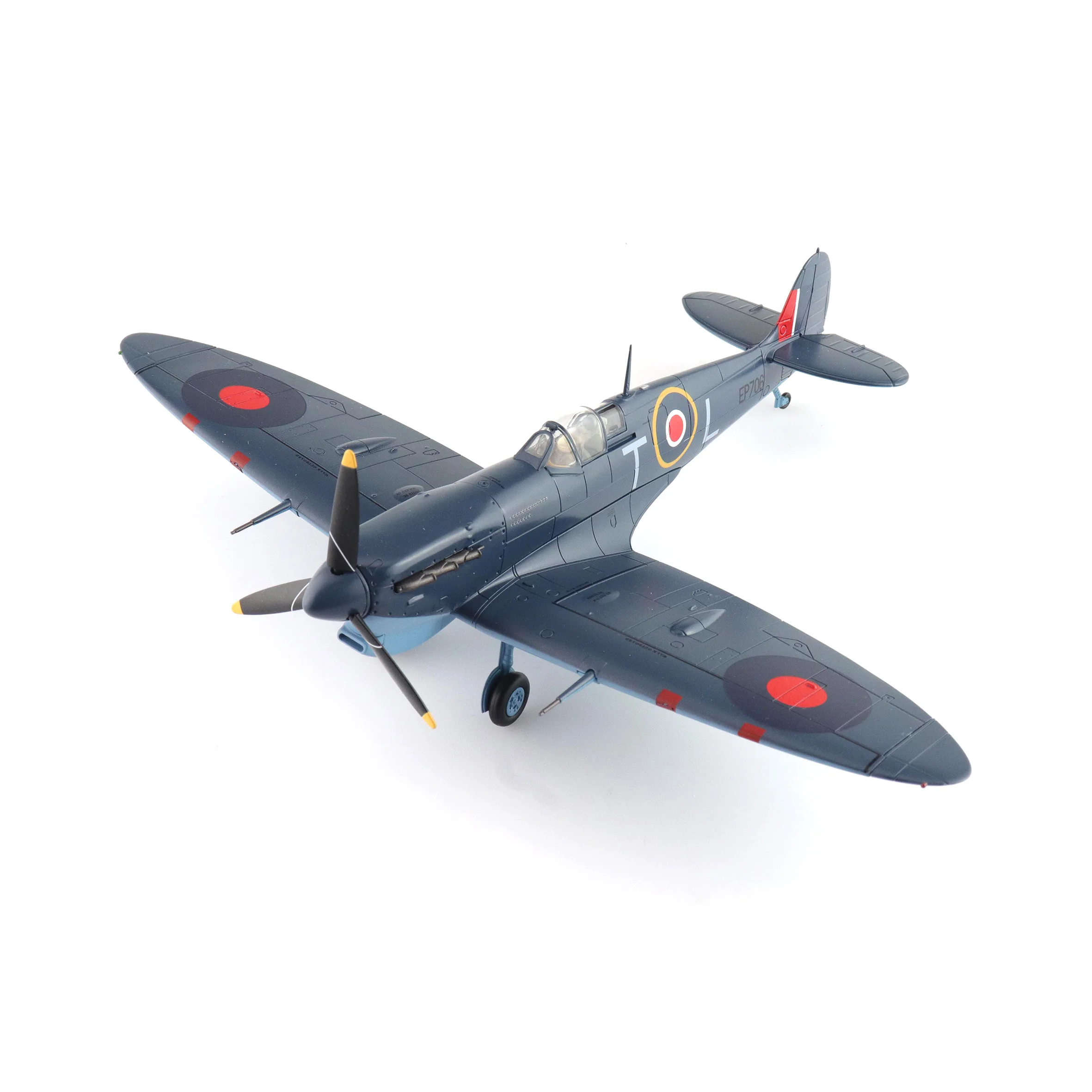 HA7864 1:48 Spitfire Mk.Vb Trop "George Beurling" EP706 No249 Sqn RAF Malta 1942 Alloy Model Aircraft
HA7864 1:48 Spitfire Mk.Vb Trop "George Beurling" EP706 No249 Sqn RAF Malta 1942 Alloy Model Aircraft