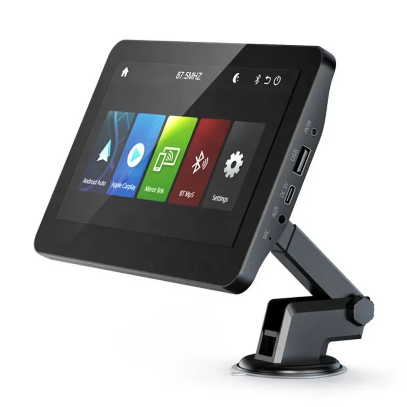Portable car radio carplay Android Auto FM Car Stereo radio android 7 inch High Resolution Carplay player portable navigation
Portable car radio carplay Android Auto FM Car Stereo radio android 7 inch High Resolution Carplay player portable navigation