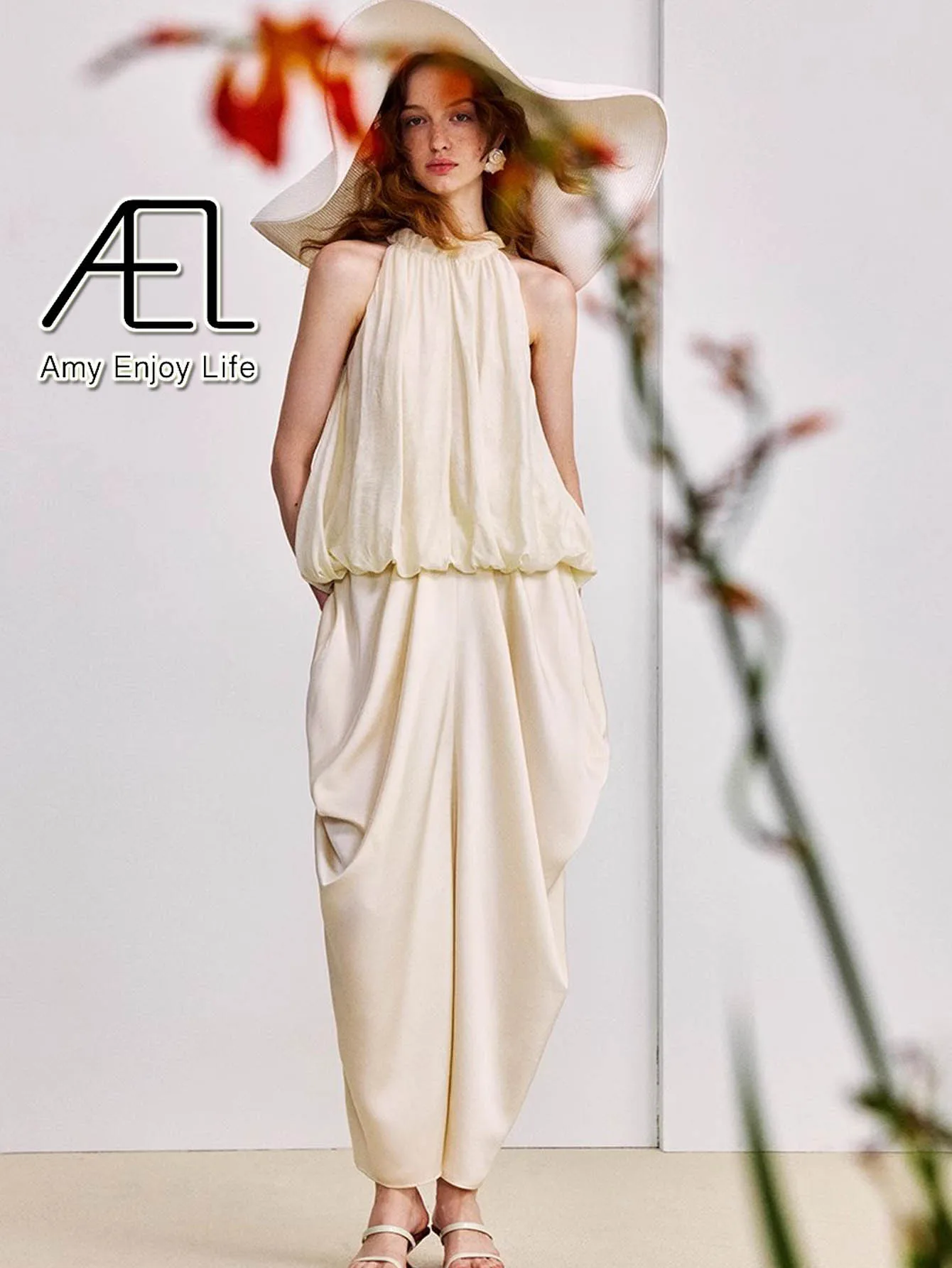 AEL Summer Sleeveless Dress Woman Party Womens Dresses Pleated Beach Dress Women
AEL Summer Sleeveless Dress Woman Party Womens Dresses Pleated Beach Dress Women
