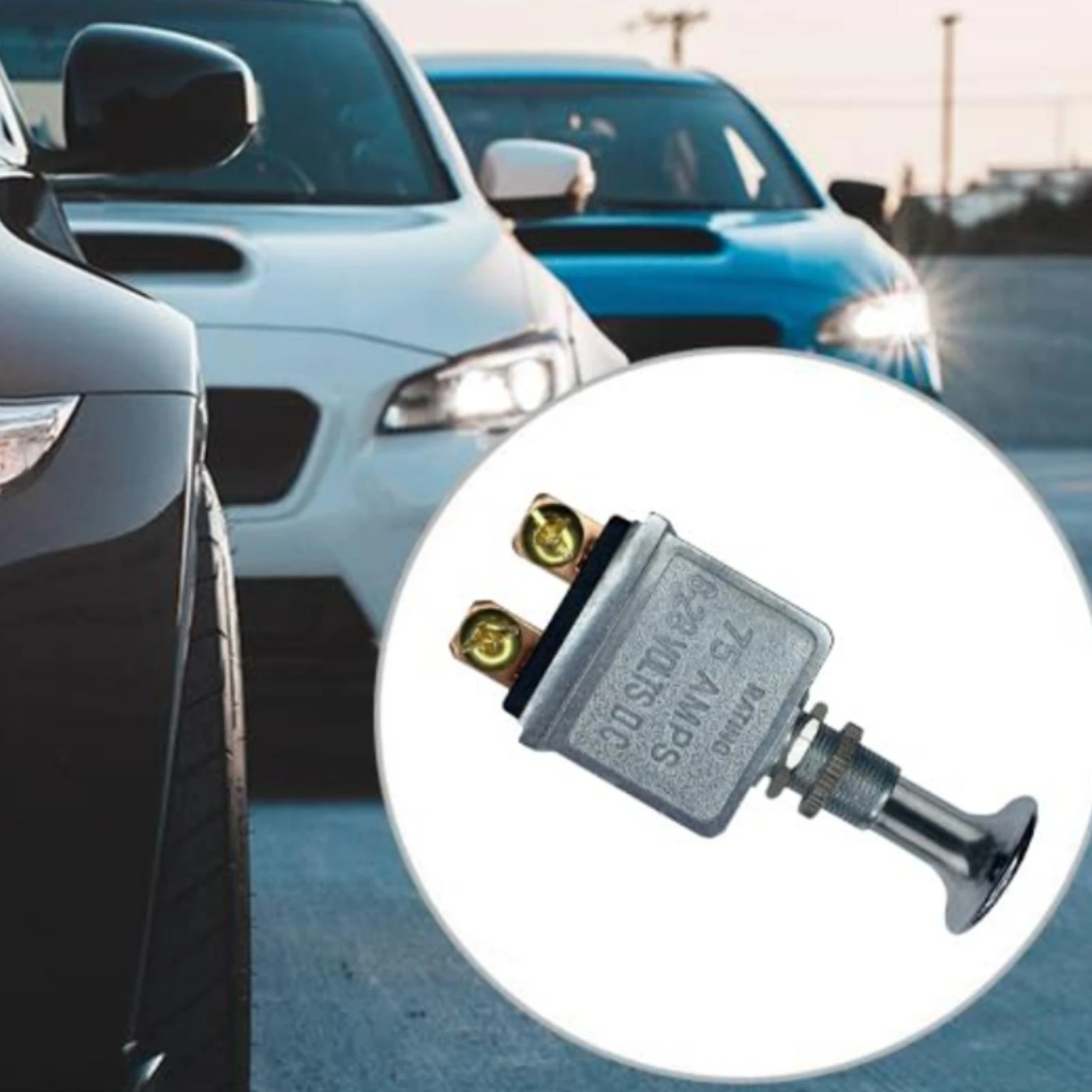 Push Pull Switch High Current 12 Volt on Deactivated Switch Vehicle Accessory Long-Lasting Electrical Part Easy to Use
Push Pull Switch High Current 12 Volt on Deactivated Switch Vehicle Accessory Long-Lasting Electrical Part Easy to Use