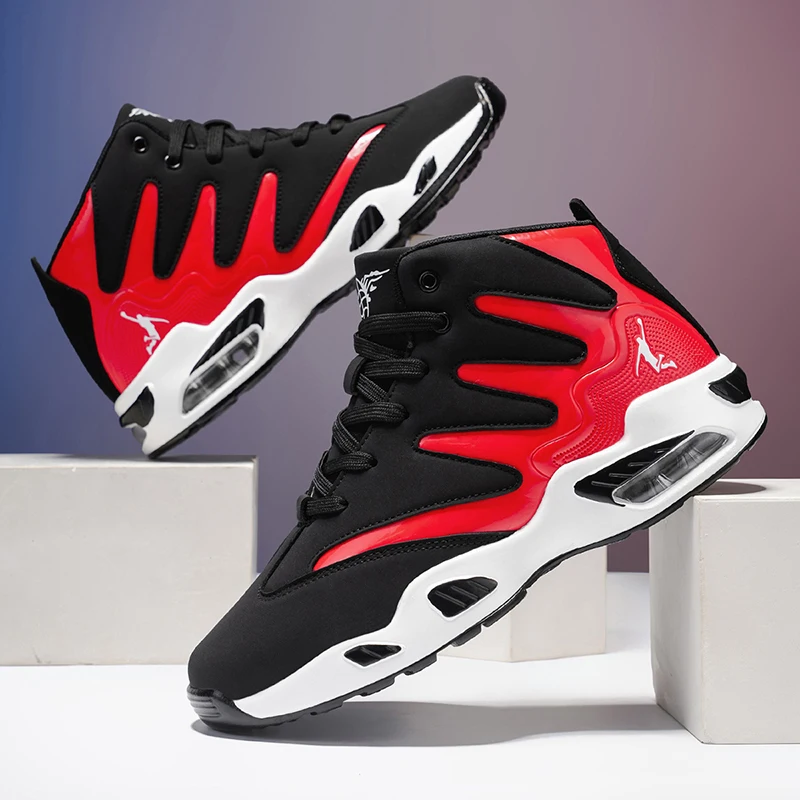 Мужские высокие баскетбольные кроссовки, модная спортивная обувь для мужчин, удобные мягкие уличные спортивные тренировочные кроссовки для женщин
Мужские высокие баскетбольные кроссовки, модная спортивная обувь для мужчин, удобные мягкие уличные спортивные тренировочные кроссовки для женщин