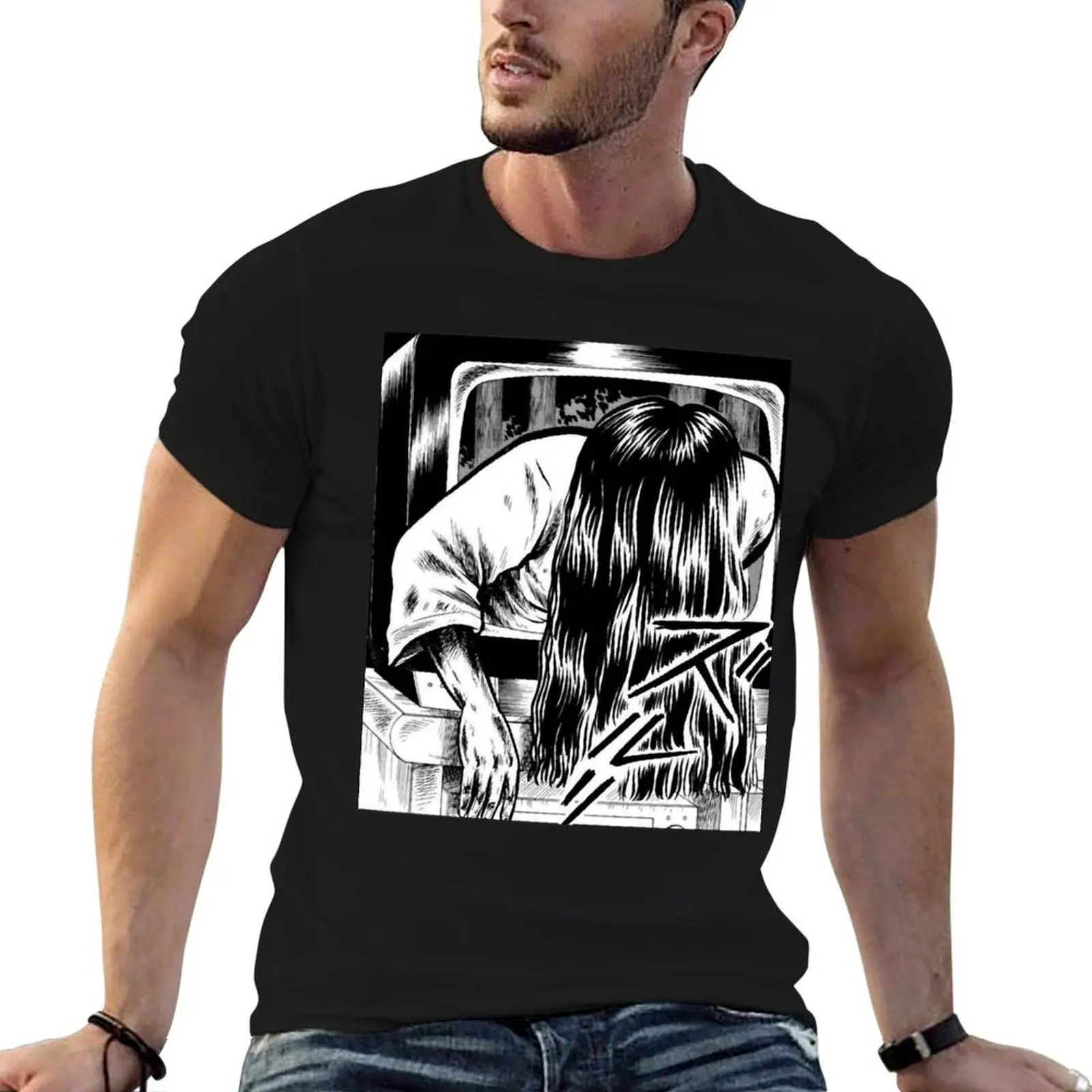 SADAKO Classic T-Shirt men t shirt cotton 100% t shirts for man graphic tees T-Shirt 
SADAKO Classic T-Shirt men t shirt cotton 100% t shirts for man graphic tees T-Shirt