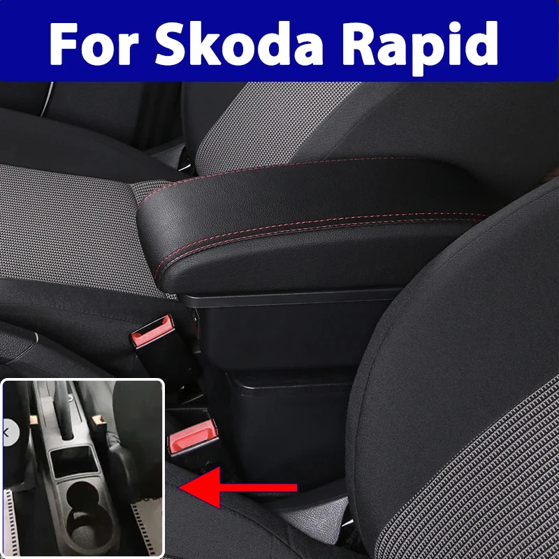 For Skoda Rapid 2012-2024 car armrest box storage box interior modification multi-function auto parts
For Skoda Rapid 2012-2024 car armrest box storage box interior modification multi-function auto parts