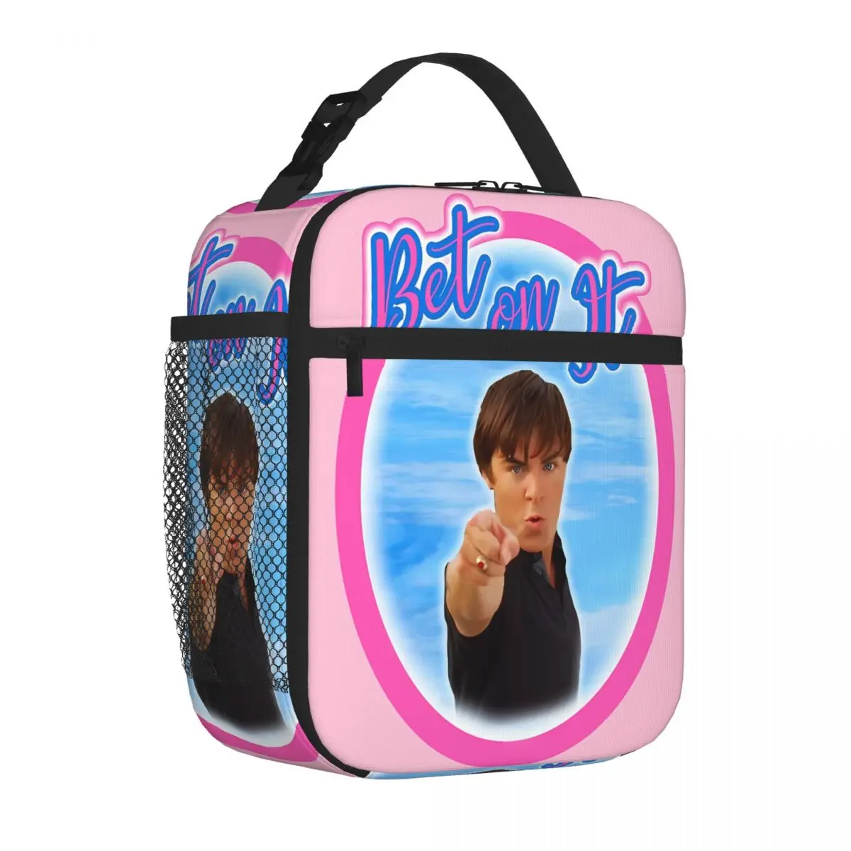 Bestselling Troy Bolton Says Bet On It High School Musical Animal Face Snack Bag Outdoor Picnic Carry Lunch Bag
Bestselling Troy Bolton Says Bet On It High School Musical Animal Face Snack Bag Outdoor Picnic Carry Lunch Bag