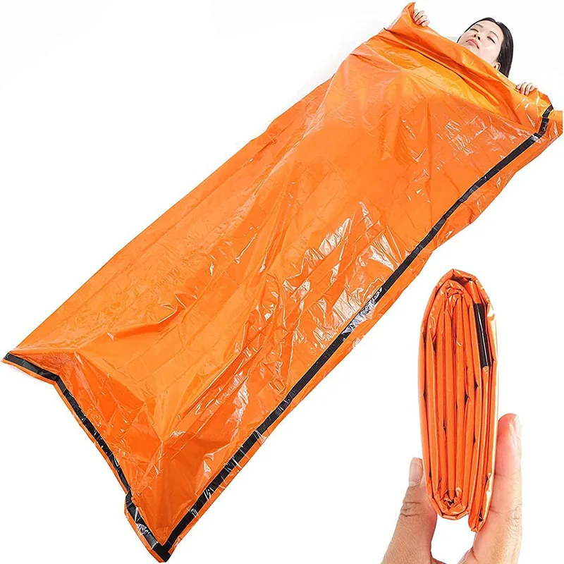 Outdoor Emergency Survival Sleeping Bag Portable First Aid Blanket Hiking and Camping Multi-functional Insulated Bag
Outdoor Emergency Survival Sleeping Bag Portable First Aid Blanket Hiking and Camping Multi-functional Insulated Bag