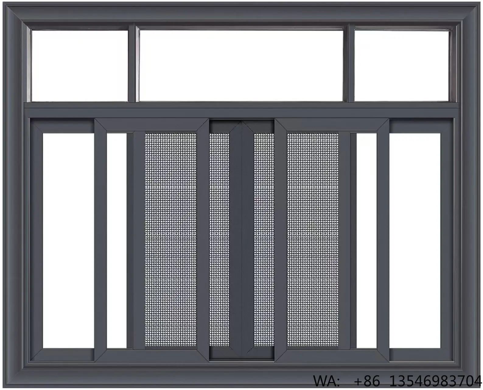 Modern Sliding Aluminum Glass Window Stainless Steel Screen Soundproof Kitchen School Bedroom Household Window
Modern Sliding Aluminum Glass Window Stainless Steel Screen Soundproof Kitchen School Bedroom Household Window