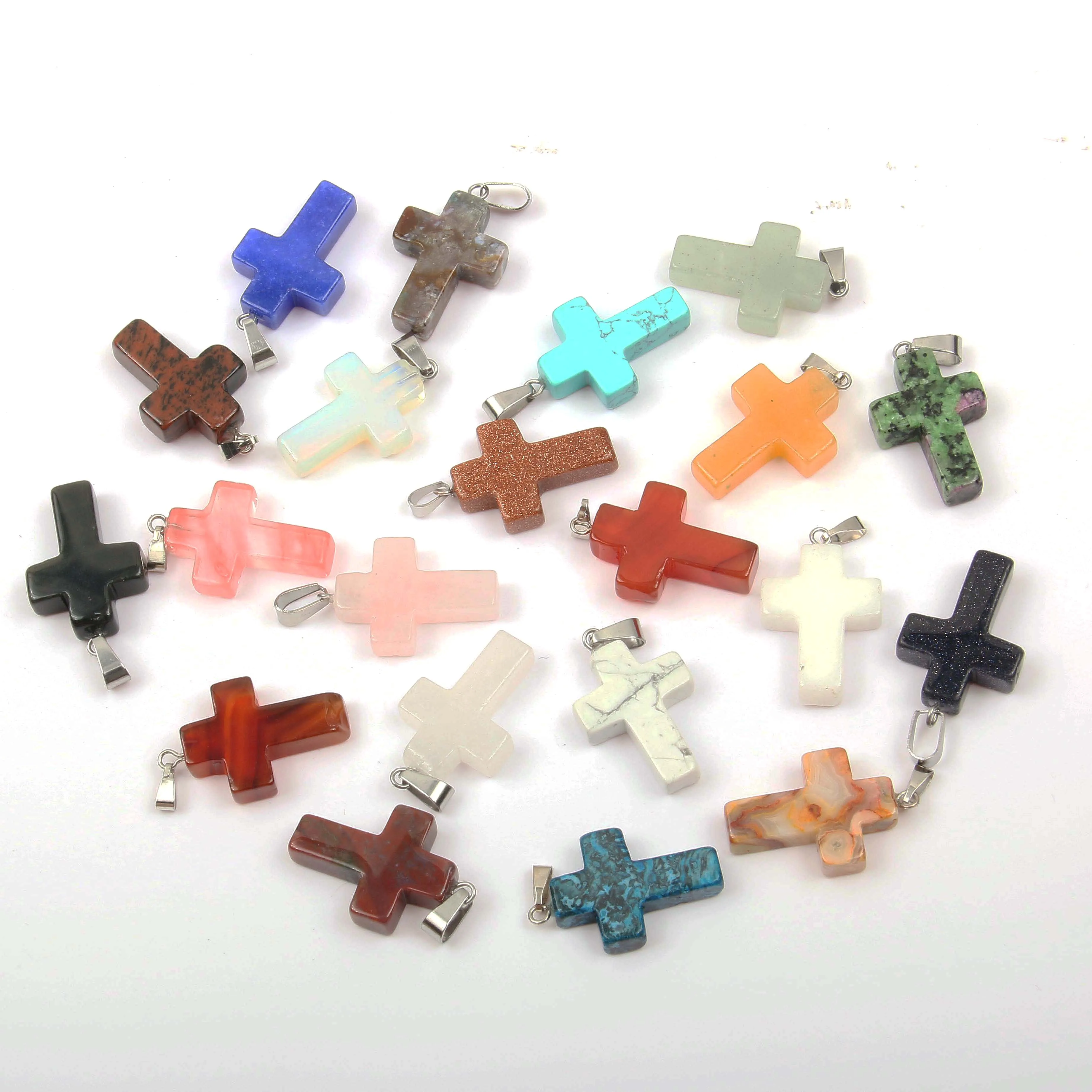 10 Pcs Natural Stone Pendants Cross Crystal Agates Amethysts Malachite Stone Charms for Jewelry Making Necklace Bracelet Gift
10 Pcs Natural Stone Pendants Cross Crystal Agates Amethysts Malachite Stone Charms for Jewelry Making Necklace Bracelet Gift