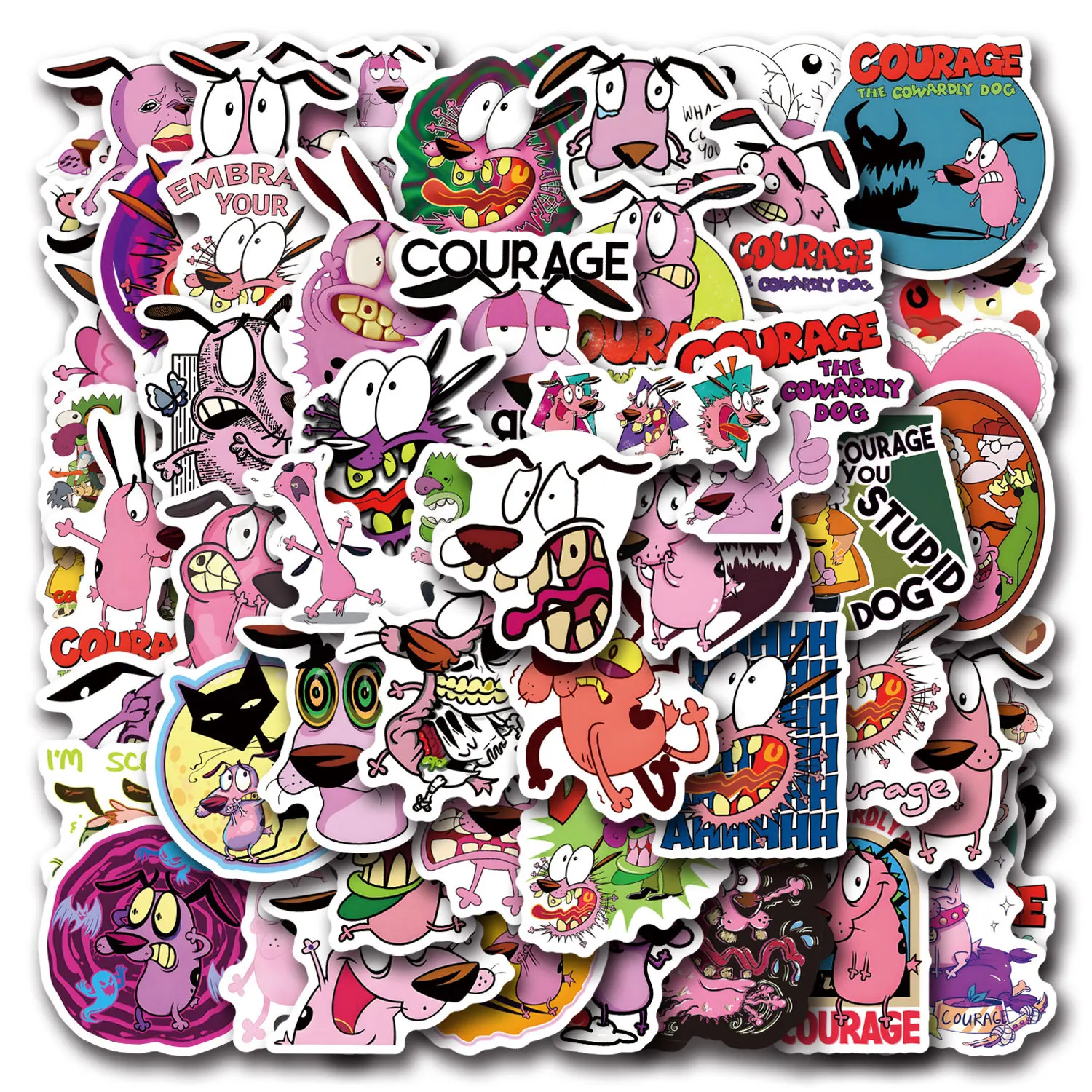 10/55PCS Curage The Cowardly Dog Cartoon Graffiti Sticker Funny Animal Decals Toys Funny DIY Guitar Water Cup Stationery Box
10/55PCS Curage The Cowardly Dog Cartoon Graffiti Sticker Funny Animal Decals Toys Funny DIY Guitar Water Cup Stationery Box