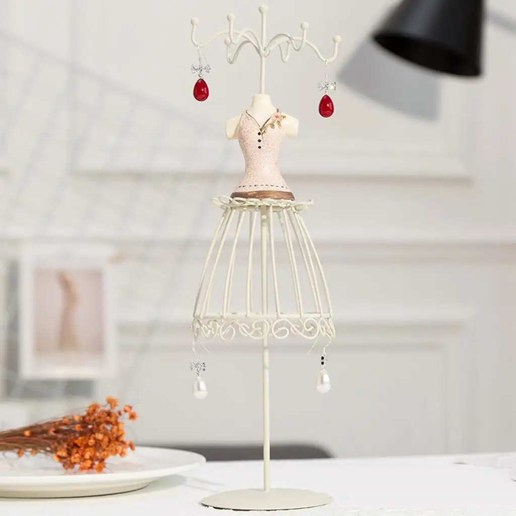 Манекен-подставка из смолы и стали для демонстрации ювелирных изделий: держатель для ожерелий, браслетов, серег для домашнего декора и ювелирных магазинов
Манекен-подставка из смолы и стали для демонстрации ювелирных изделий: держатель для ожерелий, браслетов, серег для домашнего декора и ювелирных магазинов