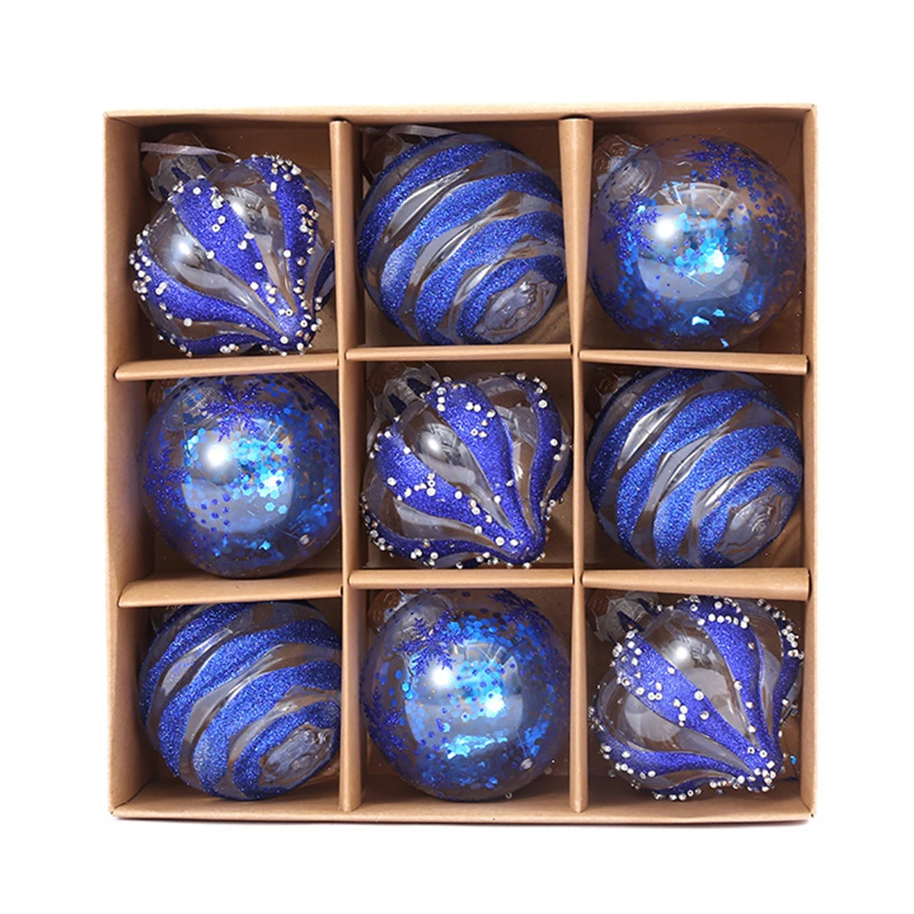 9Pcs Christmas Balls Ornaments For Xmas Christmas Tree Pendants Shatterproof Christmas Tree Decorations Hanging Ball For Party
9Pcs Christmas Balls Ornaments For Xmas Christmas Tree Pendants Shatterproof Christmas Tree Decorations Hanging Ball For Party