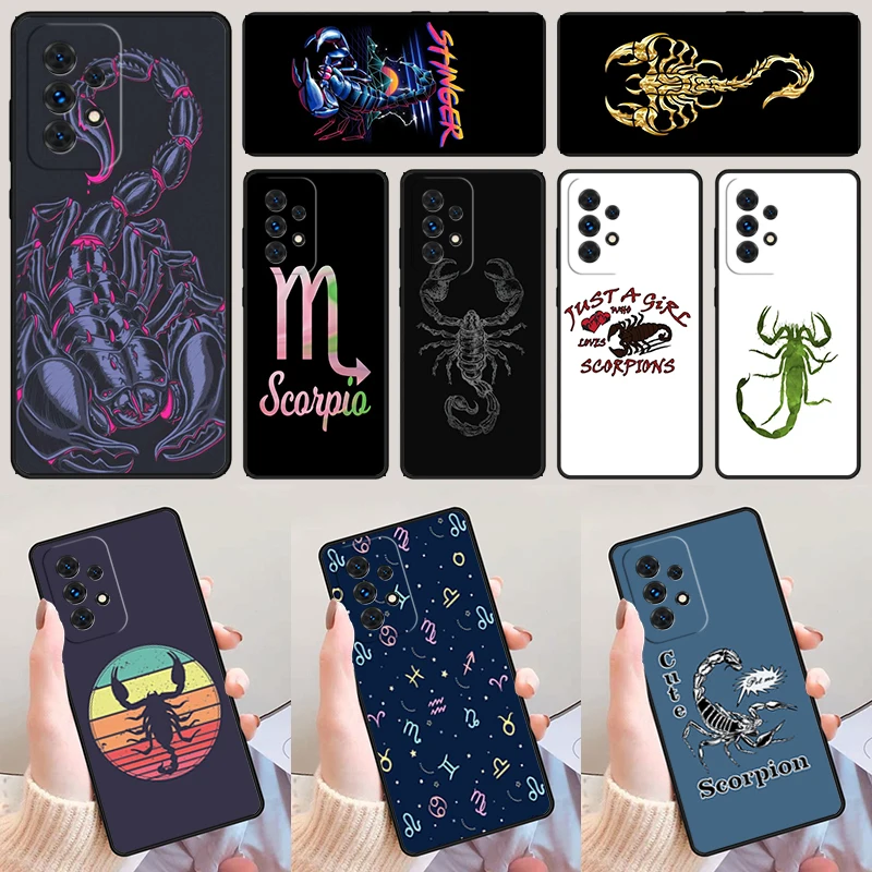 Scorpion phone case For Samsung Galaxy A42 A31 A40 A51 A71 A32 A80 A91 A52 A72 A73 A20e A21S A50 A70 A11 A12 Cover
Scorpion phone case For Samsung Galaxy A42 A31 A40 A51 A71 A32 A80 A91 A52 A72 A73 A20e A21S A50 A70 A11 A12 Cover