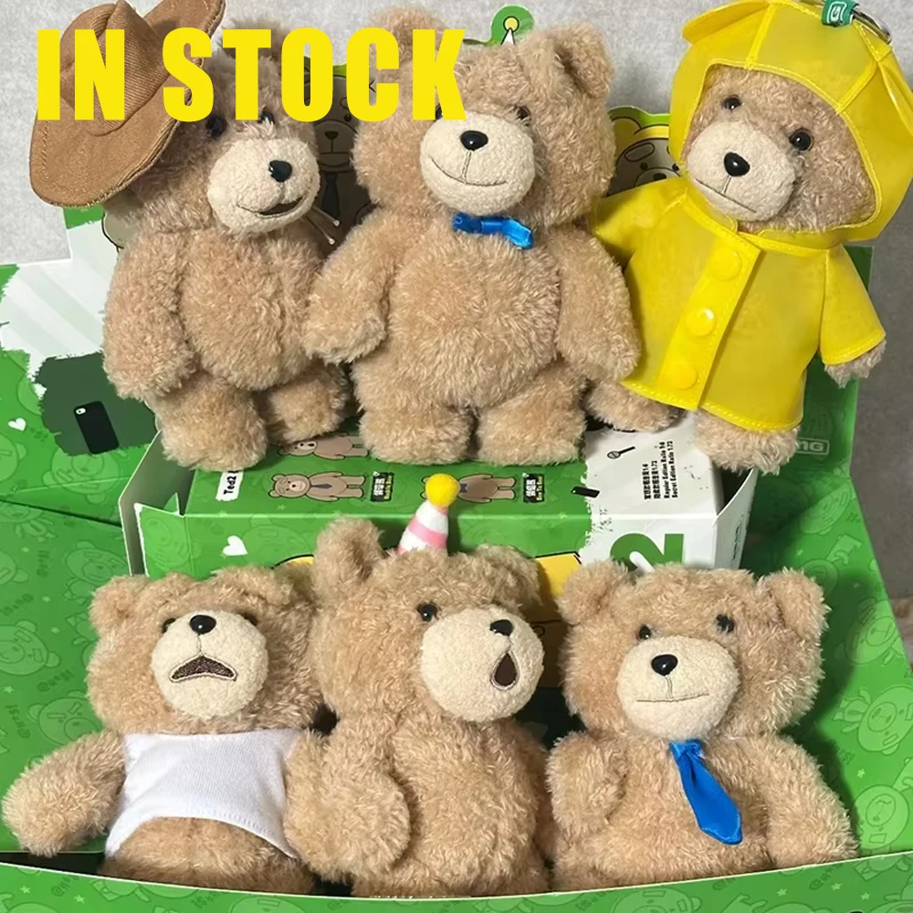 15cm Ted 2 Figure Plush Doll Teddy Bear Blind Box Cute Ted Pendant Mystery Box Stuffed Toy Collection Ornament Childern Toy Gift
15cm Ted 2 Figure Plush Doll Teddy Bear Blind Box Cute Ted Pendant Mystery Box Stuffed Toy Collection Ornament Childern Toy Gift