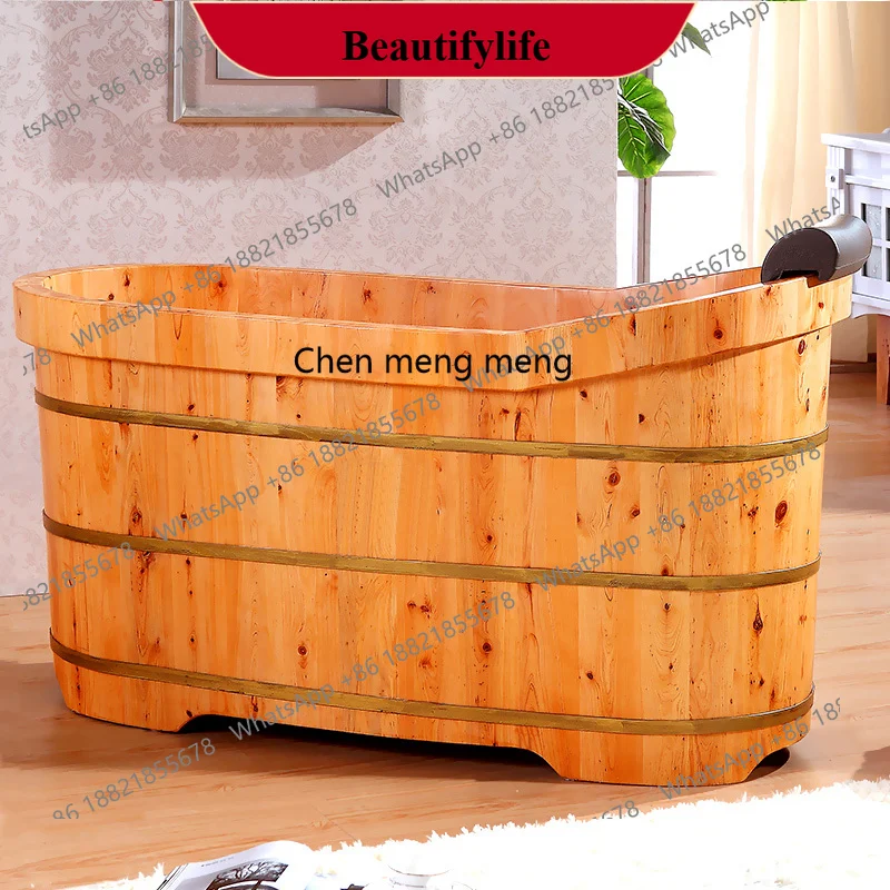 Solid wood bath bucket, bathtub, whole body bath, wooden tub, bathtub, household fumigation bucket.
Solid wood bath bucket, bathtub, whole body bath, wooden tub, bathtub, household fumigation bucket.