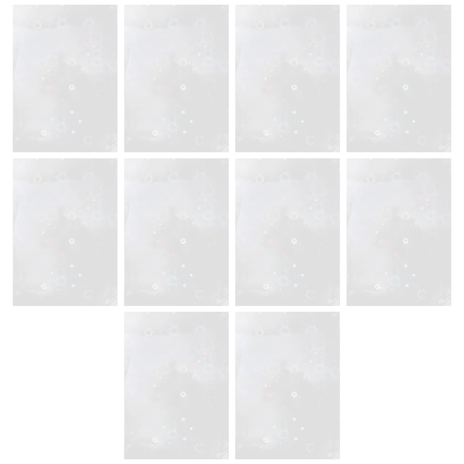 10pcs Laser Protective Film Colored Cold Laminating Sheets Waterproof Photo Sealing Supplies For Picture Card File Protection
10pcs Laser Protective Film Colored Cold Laminating Sheets Waterproof Photo Sealing Supplies For Picture Card File Protection