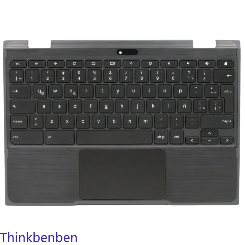 LAS Latin Spanish Black Keyboard Upper Case Palmrest Shell Cover For Lenovo 300e Chromebook 2nd Gen Laptop 5CB0T79487
LAS Latin Spanish Black Keyboard Upper Case Palmrest Shell Cover For Lenovo 300e Chromebook 2nd Gen Laptop 5CB0T79487