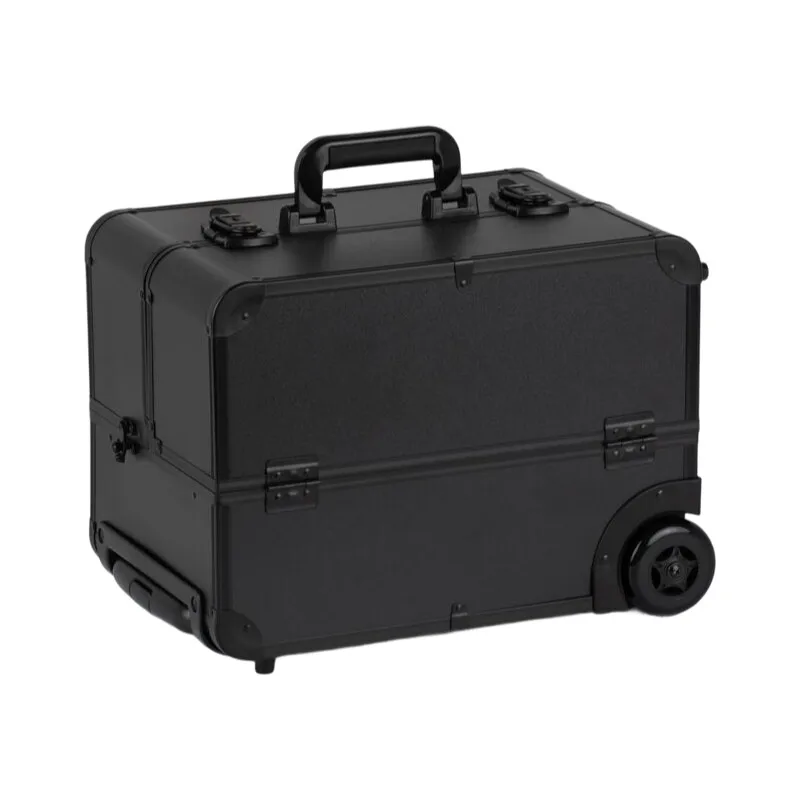 Professional Bridal Rolling Makeup Case with Wheels ,3-Tier Adjustable Trays for Nail & Tattoo Tools ,Cosmetic Organizer
Professional Bridal Rolling Makeup Case with Wheels ,3-Tier Adjustable Trays for Nail & Tattoo Tools ,Cosmetic Organizer
