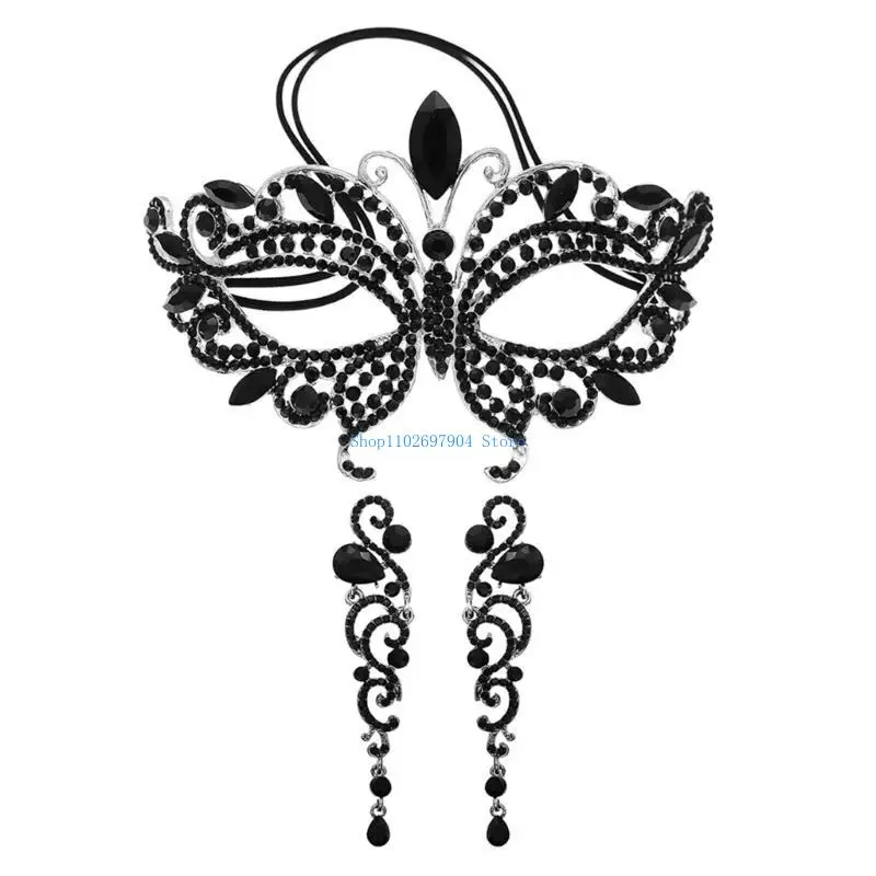 N7YF Маскарадные маски со стразами, маски Марди Гра, маски с ремнями, костюм для вечеринки, реквизит для фотосессии для женщин,
N7YF Маскарадные маски со стразами, маски Марди Гра, маски с ремнями, костюм для вечеринки, реквизит для фотосессии для женщин,
