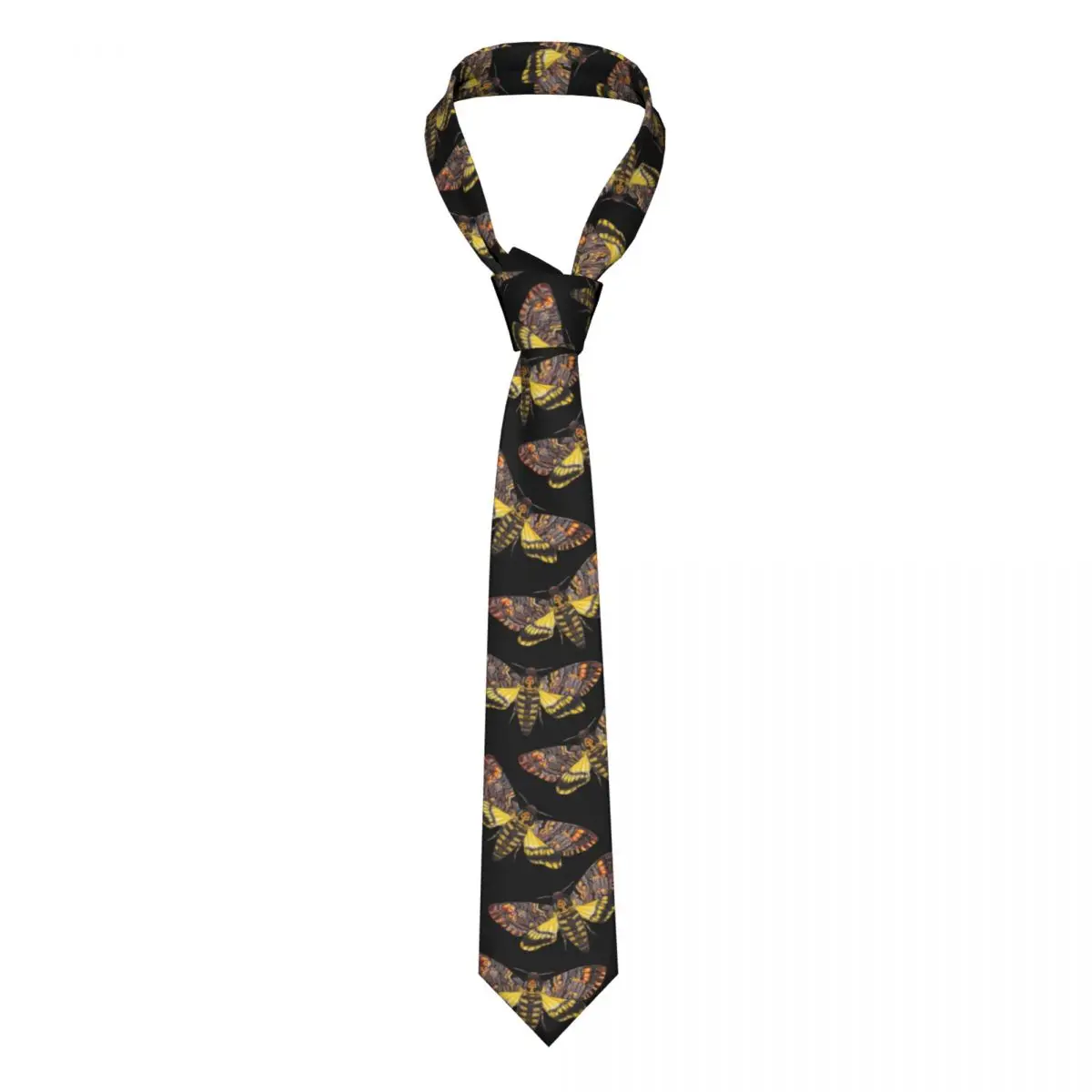Classic Tie for Men Silk Mens Neckties for Wedding Party Business Adult Neck Tie Casual Death's-head Moth Tie
Classic Tie for Men Silk Mens Neckties for Wedding Party Business Adult Neck Tie Casual Death's-head Moth Tie