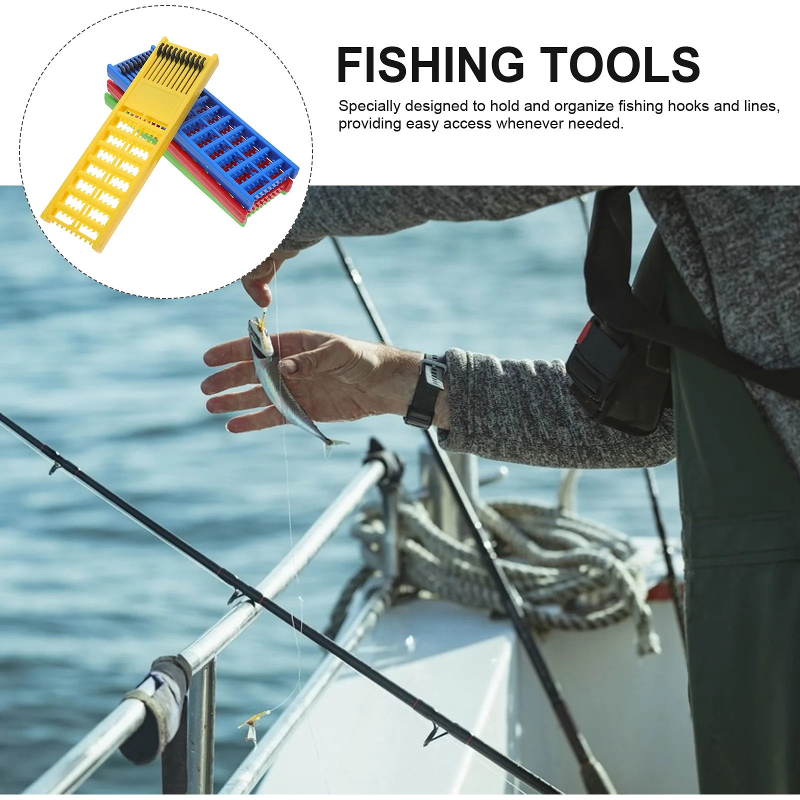 4pcs Fishing Line Bracket 22cm x 6cm Yellow Red Green Keeper Holder Gear Storage Leader Organizer Travel Compact ABS
4pcs Fishing Line Bracket 22cm x 6cm Yellow Red Green Keeper Holder Gear Storage Leader Organizer Travel Compact ABS