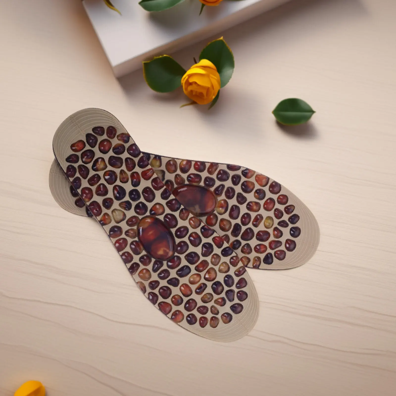 1Pair Foot Massage Insoles Tpr Relieve Foot Pressure Anti Slip Breathable Trim to Acupressure
1Pair Foot Massage Insoles Tpr Relieve Foot Pressure Anti Slip Breathable Trim to Acupressure