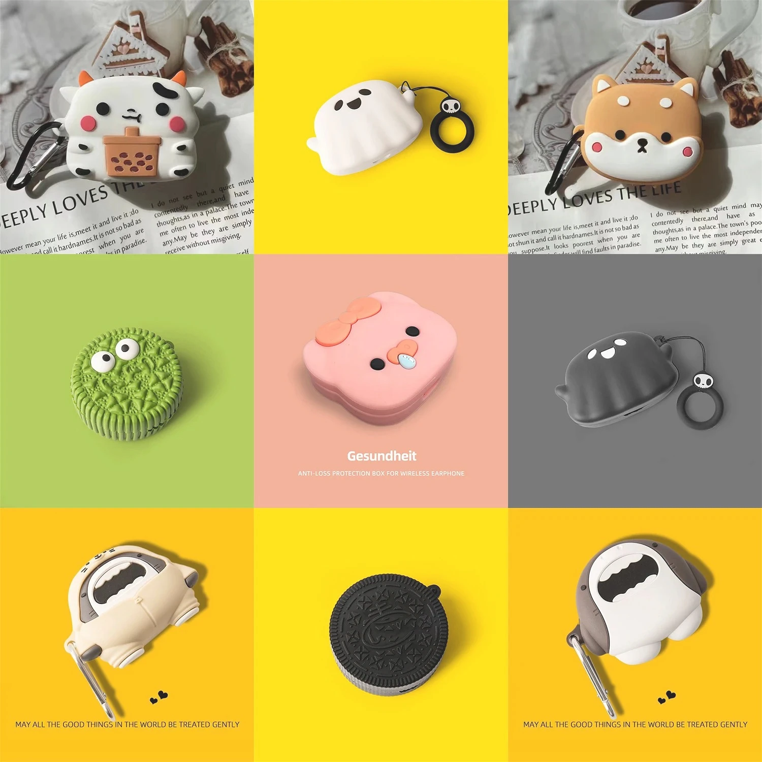 Cute Cartoon Silicone Case For Redmi Buds 5 Wireless Bluetooth Headset Protective Cover For Xiaomi Redmi Buds5 Pro
Cute Cartoon Silicone Case For Redmi Buds 5 Wireless Bluetooth Headset Protective Cover For Xiaomi Redmi Buds5 Pro