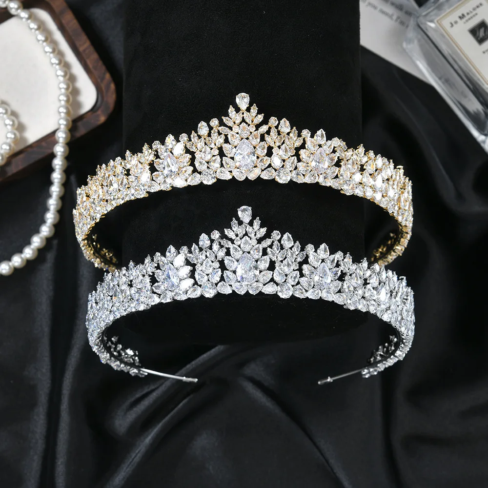 Cubic Zirconia Bridal Tiara Crown For Women Girl Diadem Princess Queen Crowns For Wedding Pageant Prom Hair Jewelry Headpieces
Cubic Zirconia Bridal Tiara Crown For Women Girl Diadem Princess Queen Crowns For Wedding Pageant Prom Hair Jewelry Headpieces