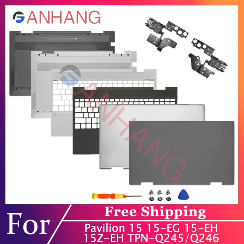 Запасной чехол для ENVY X360 15-ED 15M-ED 15-EE 15M-EE TPN-C149, задняя крышка ЖК-экрана, передняя панель, упор для рук, верхняя нижняя часть корпуса, петли
Запасной чехол для ENVY X360 15-ED 15M-ED 15-EE 15M-EE TPN-C149, задняя крышка ЖК-экрана, передняя панель, упор для рук, верхняя нижняя часть корпуса, петли