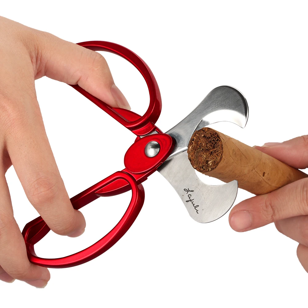 GALINER Big Diameter Cigar Cutter Metal Double Blade Hand Style Cigar Cutting Tool Portable Gift Box
GALINER Big Diameter Cigar Cutter Metal Double Blade Hand Style Cigar Cutting Tool Portable Gift Box