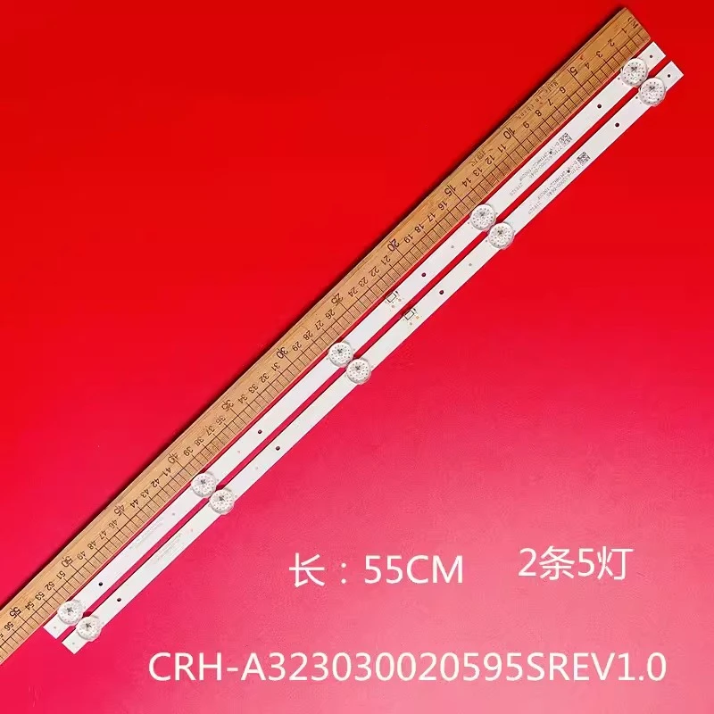 LED Backlight strip 5 leds For CRH-A323030020595SREV1.0 7710-632000-D640 D-Y6Y2M1HH22-10020F D-Y6Y3M1JJ22-100A9Q 221244
LED Backlight strip 5 leds For CRH-A323030020595SREV1.0 7710-632000-D640 D-Y6Y2M1HH22-10020F D-Y6Y3M1JJ22-100A9Q 221244