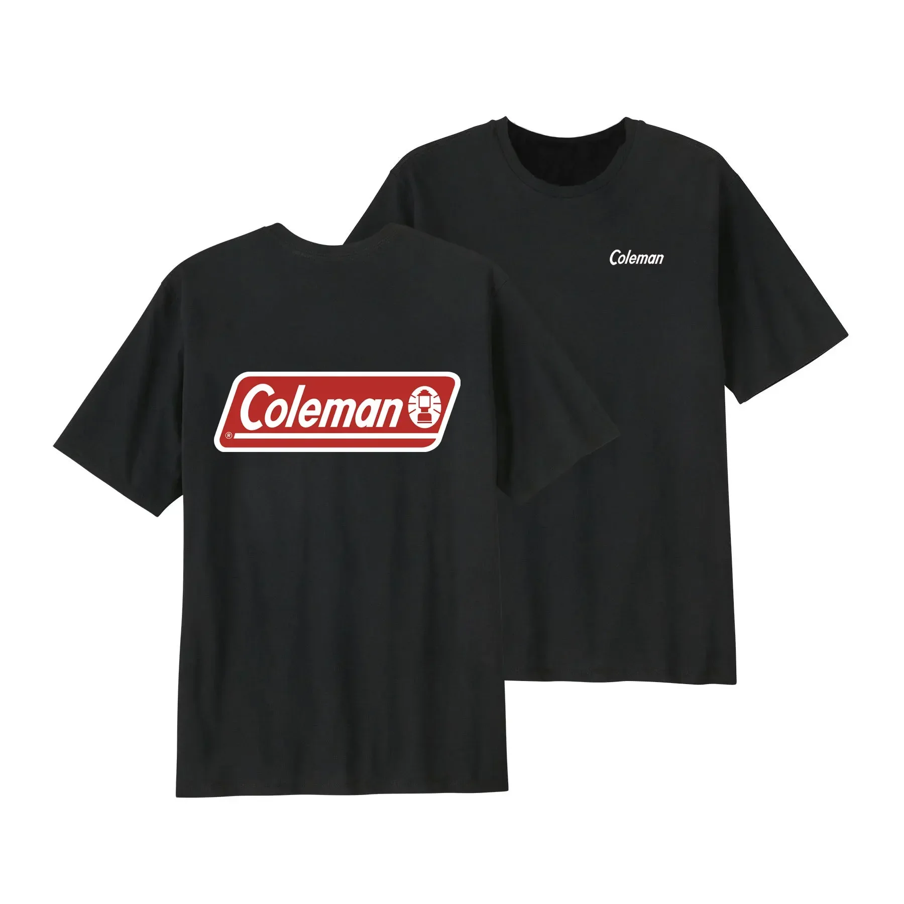 Coleman T-shirt Outdoor Camping Equipment Short Sleeve Mens Casual Oversized Tee American Outdoor Clothing Cotton Breathable Top
Coleman T-shirt Outdoor Camping Equipment Short Sleeve Mens Casual Oversized Tee American Outdoor Clothing Cotton Breathable Top