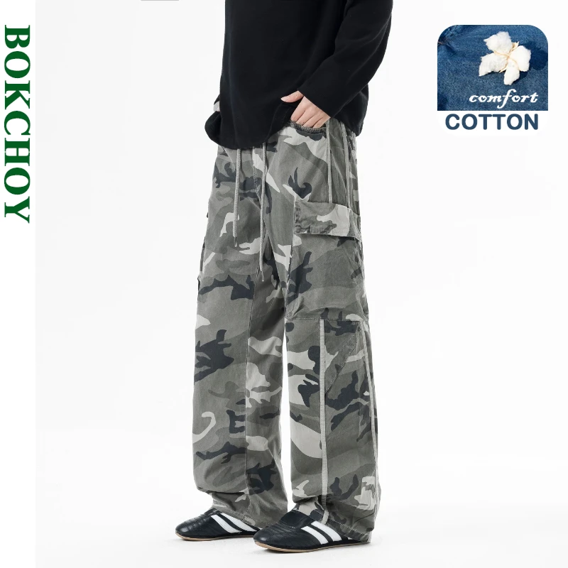 2026 Spring Summer New Cargo Casual Big Pocket Cotton Pant for Men Comfort Drawstring Pants JL26211M
2026 Spring Summer New Cargo Casual Big Pocket Cotton Pant for Men Comfort Drawstring Pants JL26211M