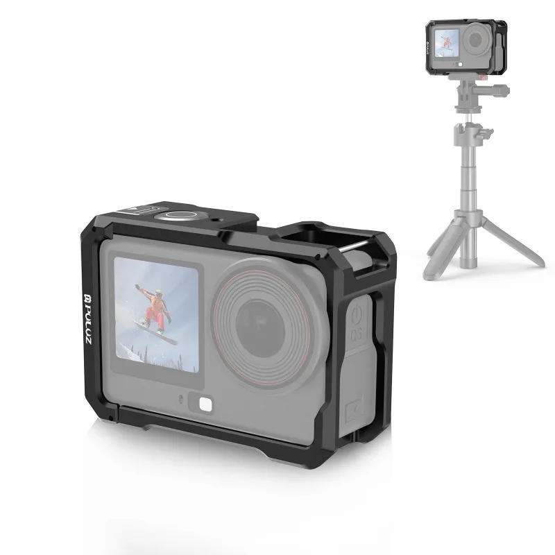 Metal Cage Frame with Cold Shoe for DJI Osmo Action 6 Aluminum Frame Cage Sport Action Camera Accessories
Metal Cage Frame with Cold Shoe for DJI Osmo Action 6 Aluminum Frame Cage Sport Action Camera Accessories