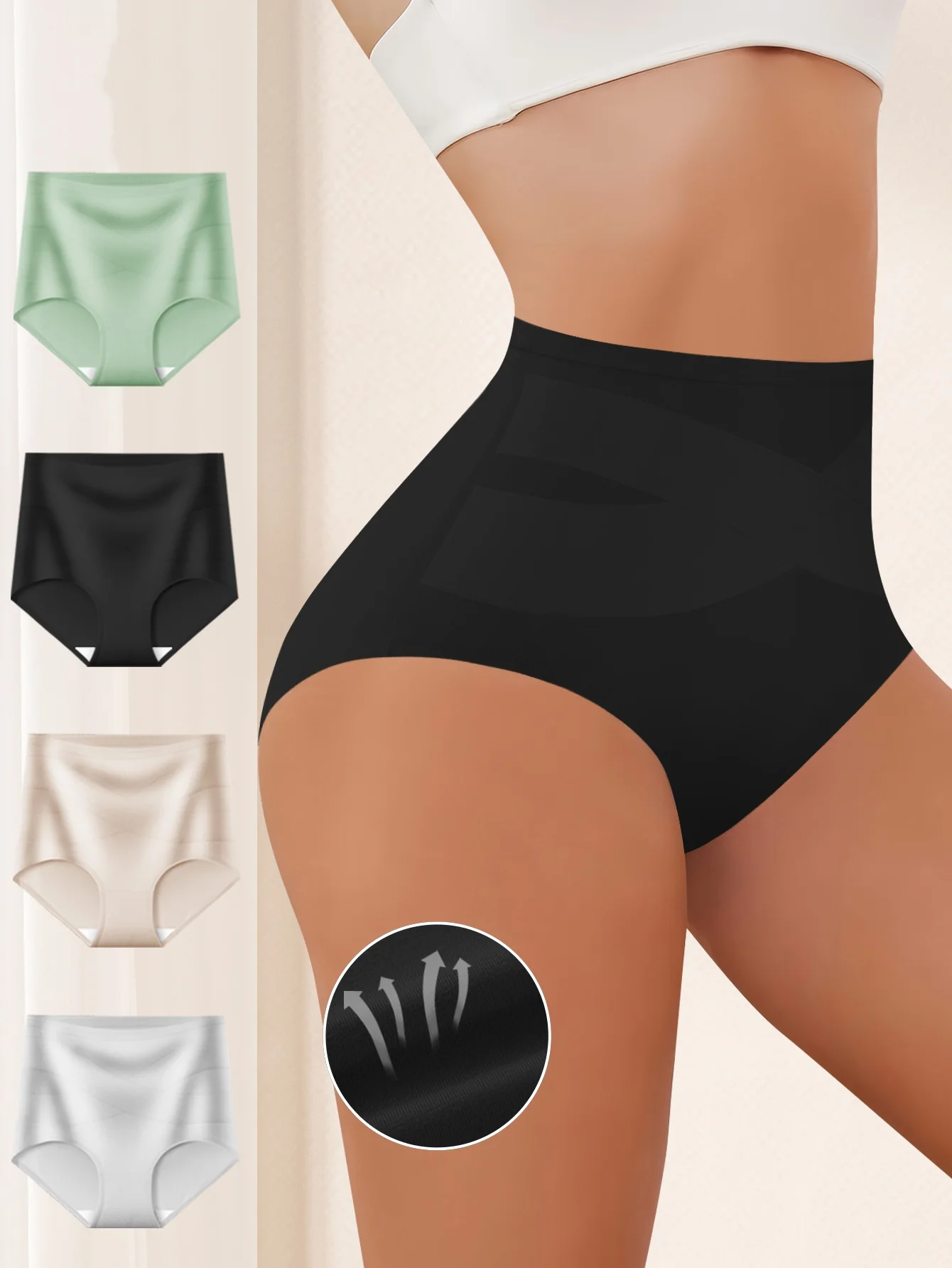 3Pcs/Set Briefs Women's High Waist Tummy Control Panties Cotton Seamless Panties Girls Panties Sexy Underwear Women
3Pcs/Set Briefs Women's High Waist Tummy Control Panties Cotton Seamless Panties Girls Panties Sexy Underwear Women