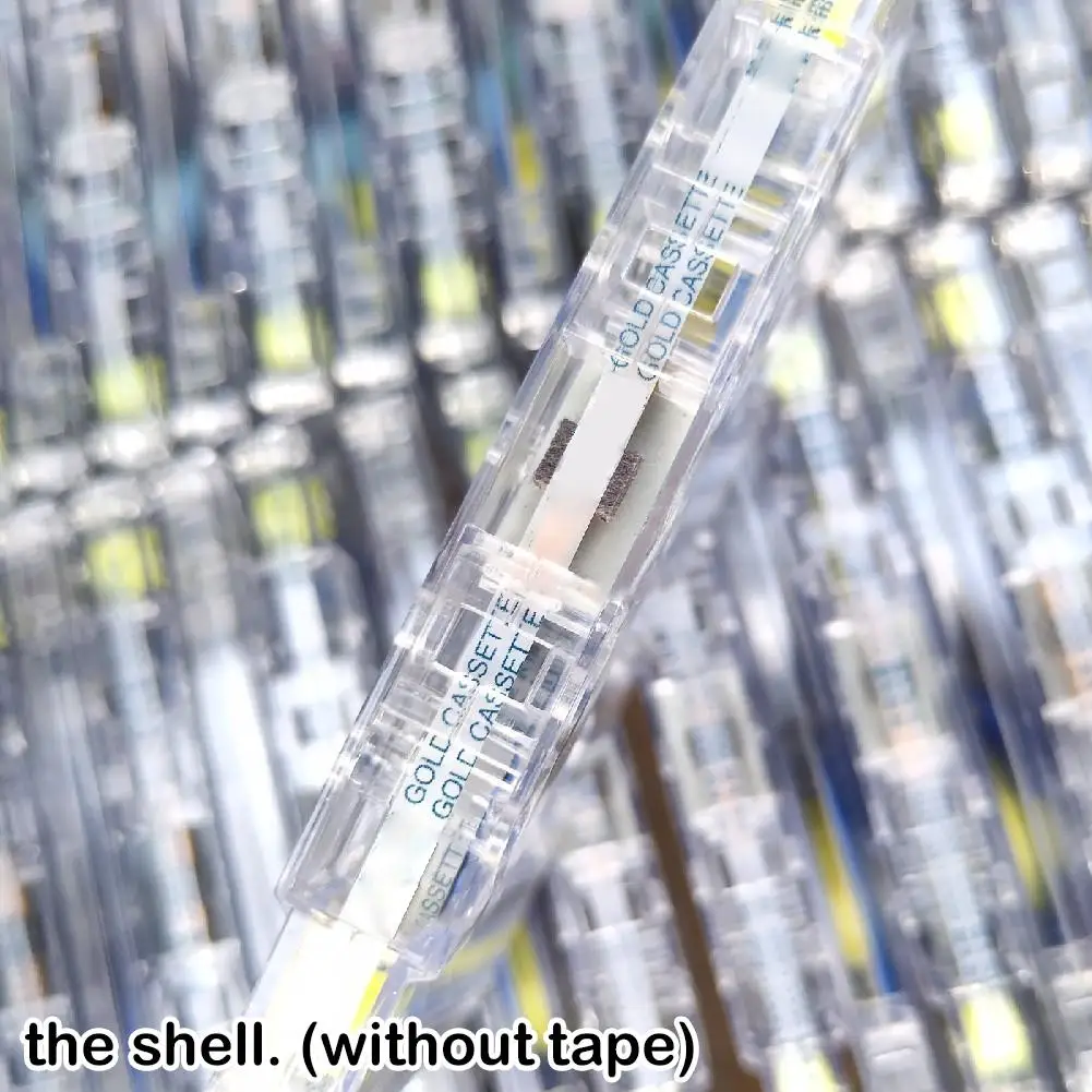 45-minute Small-opening Blank Tape Blank Tape Tape Plastic Case Transparent Cassette Small-opening Tape Cassette Reel K4S3
45-minute Small-opening Blank Tape Blank Tape Tape Plastic Case Transparent Cassette Small-opening Tape Cassette Reel K4S3