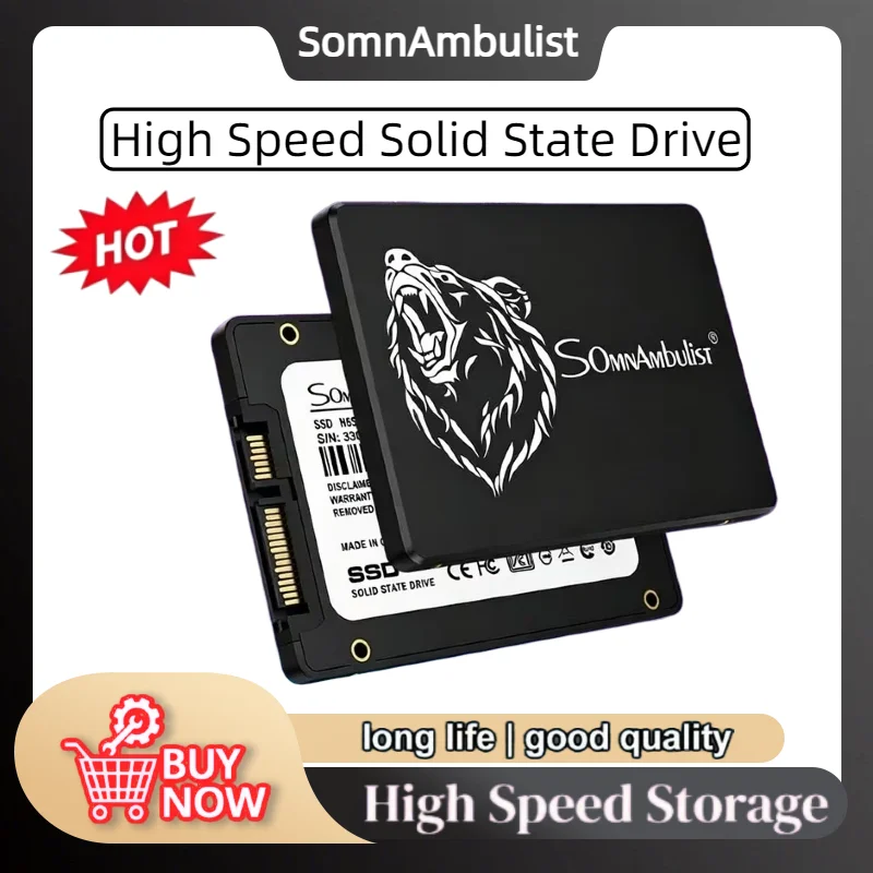 SomnAmbulist SSD Solid State Drive Wholesale Is Suitable for 2.5 Inch Sata3.0 Desktop 256GB Notebook Computer Hard Disk
SomnAmbulist SSD Solid State Drive Wholesale Is Suitable for 2.5 Inch Sata3.0 Desktop 256GB Notebook Computer Hard Disk