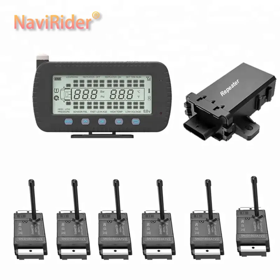 High Quality High Efficient Truck Trailer Tpms Wireless Tire Pressure Monitoring System
High Quality High Efficient Truck Trailer Tpms Wireless Tire Pressure Monitoring System