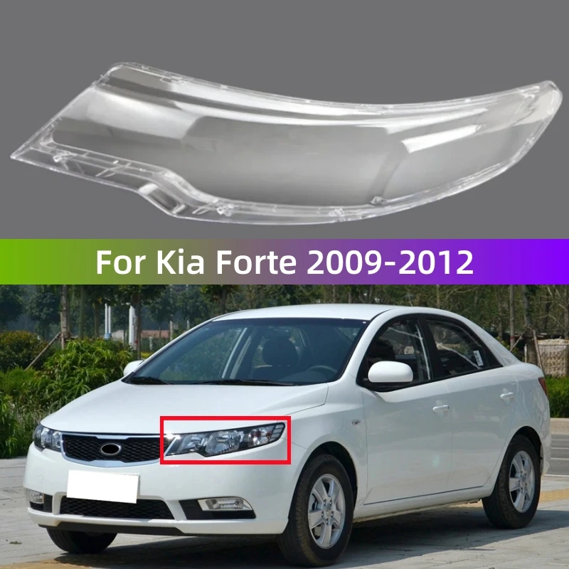 For KIA Forte 2009 2010 2011 2012 Car Accessories Transparent PC Material Front Lamp Lens
For KIA Forte 2009 2010 2011 2012 Car Accessories Transparent PC Material Front Lamp Lens