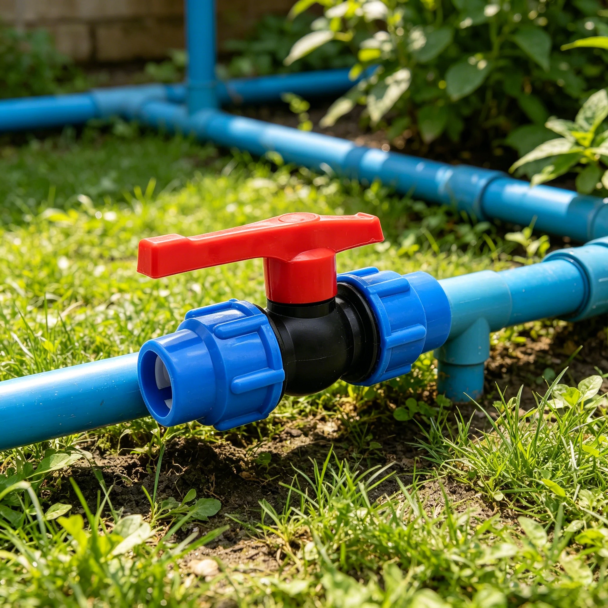 20/25/32/40/50mm PE Pipe Faucet Quick Ball Valve Irrigation Water Pipe Fittings Pipe Ball Valve T-Shaped Connector
20/25/32/40/50mm PE Pipe Faucet Quick Ball Valve Irrigation Water Pipe Fittings Pipe Ball Valve T-Shaped Connector