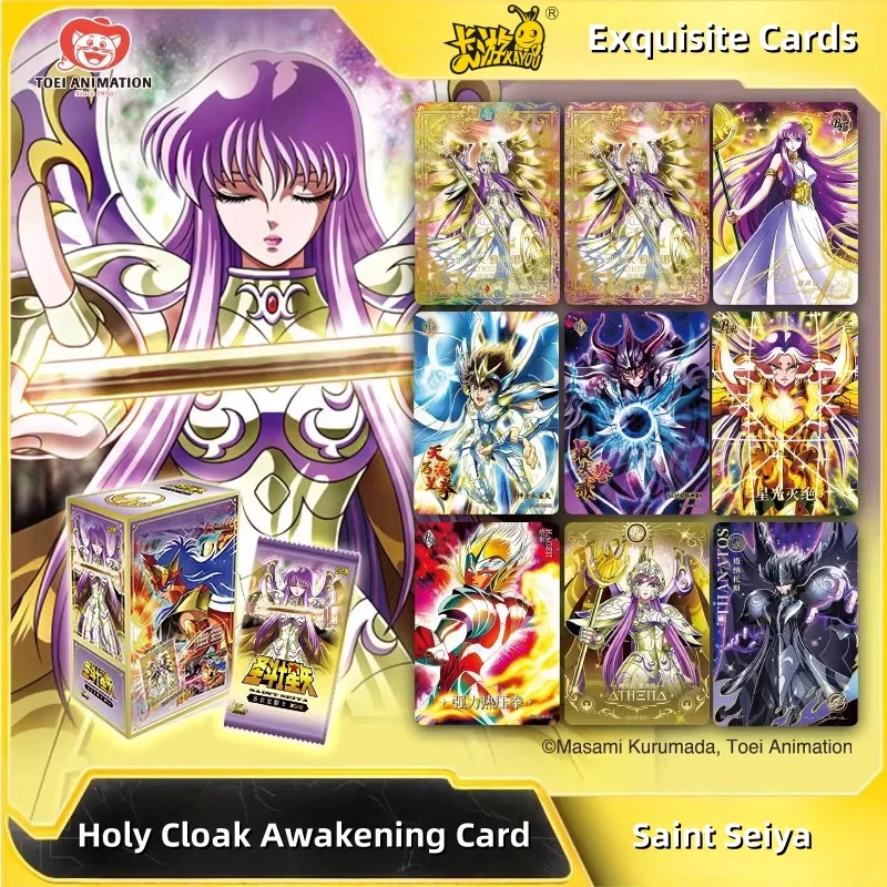 Подлинная карта KAYOU Saint Seiya, серия пробуждения одежды Saint, аниме периферийные редкие коллекционные карты, детские подарочные игрушки
Подлинная карта KAYOU Saint Seiya, серия пробуждения одежды Saint, аниме периферийные редкие коллекционные карты, детские подарочные игрушки