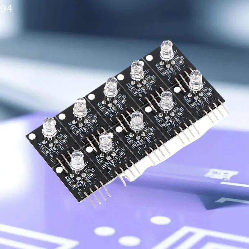 Create with Ease with 10/20/30Pc RGB LED Sensor Kit; 4Pin Keyes RGB Arduino Starter
Create with Ease with 10/20/30Pc RGB LED Sensor Kit; 4Pin Keyes RGB Arduino Starter