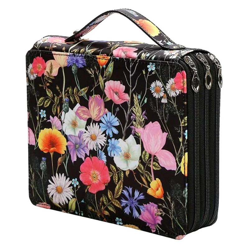 Colored Pencil Case With Zipper Closure Capacity Polyester Pen Organizer Pencil Holder For Student Or Artist
Colored Pencil Case With Zipper Closure Capacity Polyester Pen Organizer Pencil Holder For Student Or Artist