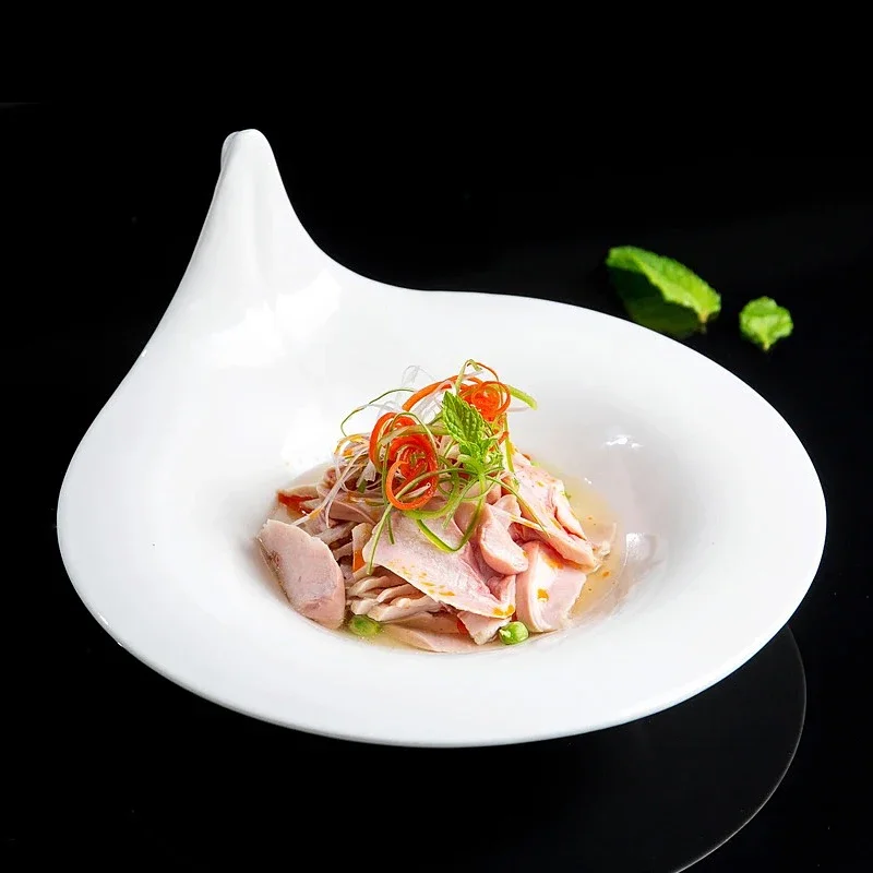 Hotel Club Restaurant Special Irregular Creative Tableware Special Artistic Cuisine Fusion Cold Dish Hot Dishes Small Fried
Hotel Club Restaurant Special Irregular Creative Tableware Special Artistic Cuisine Fusion Cold Dish Hot Dishes Small Fried