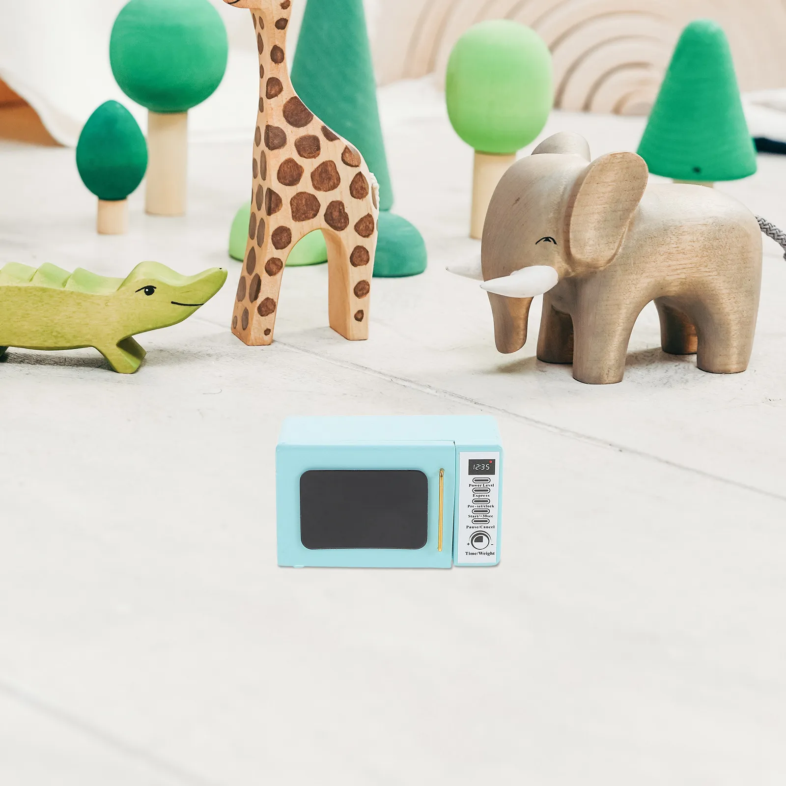 Miniature Microwave Oven Wooden Mini Kitchen Appliance Mini House Decoration Kitchenware Play Accessory Micro Landscape
Miniature Microwave Oven Wooden Mini Kitchen Appliance Mini House Decoration Kitchenware Play Accessory Micro Landscape