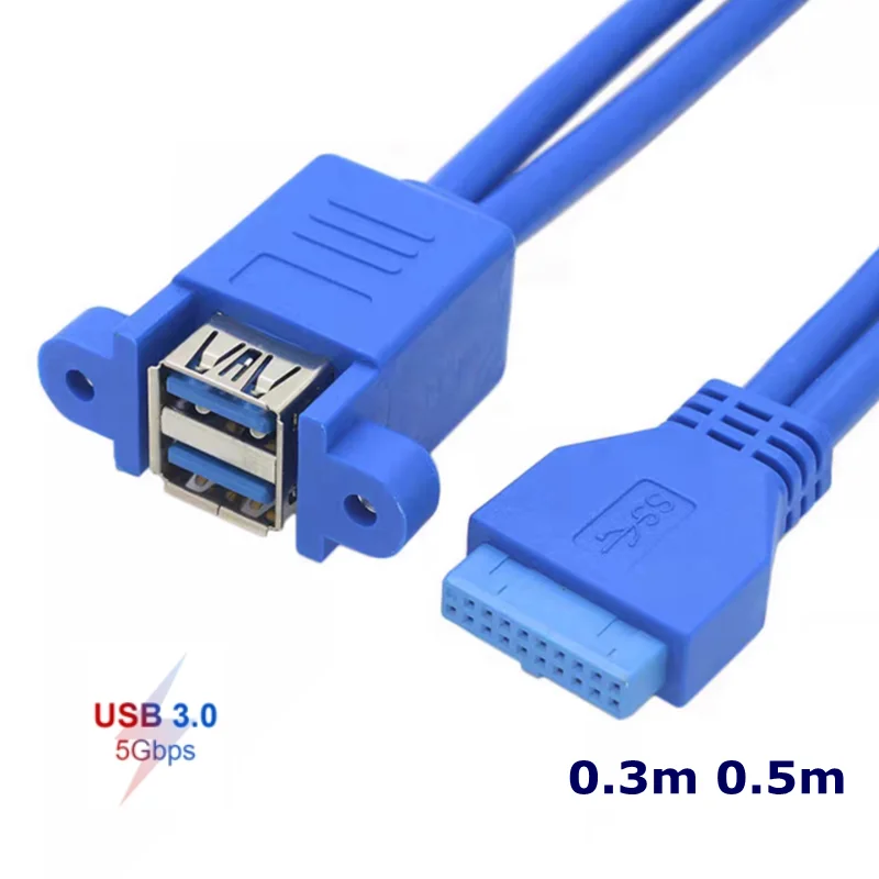 5 Гбит/с Штабелируемый USB 3,0 типа «мама» для материнской платы 20-контактный разъем кабеля с двумя портами 30 см/50 см кабель
5 Гбит/с Штабелируемый USB 3,0 типа «мама» для материнской платы 20-контактный разъем кабеля с двумя портами 30 см/50 см кабель