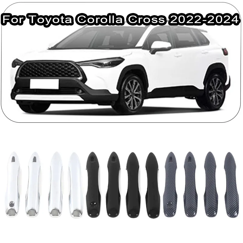 For Toyota Corolla Cross 2022 2023 2024 4-Door Handle Cover Decorative Trim Pieces ABS Decorative Stickers
For Toyota Corolla Cross 2022 2023 2024 4-Door Handle Cover Decorative Trim Pieces ABS Decorative Stickers