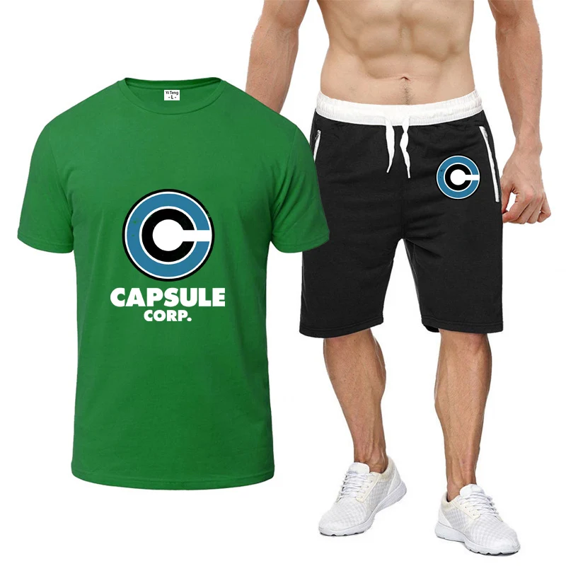 Japanese anime Logo Print New Men's Summer Daily Outdoor Sport Set Casual Sportswear Fashion Short Sleeve T-shirt Pants Suits
Japanese anime Logo Print New Men's Summer Daily Outdoor Sport Set Casual Sportswear Fashion Short Sleeve T-shirt Pants Suits